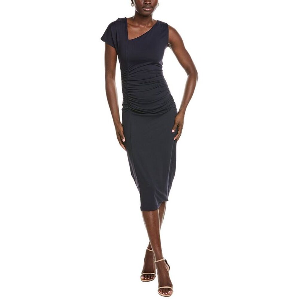 Susana Monaco Womens  One Arm Dolman Dress, Navy